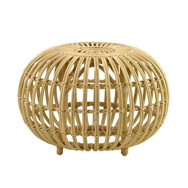Franco Albini Exterior ottoman, large, natural