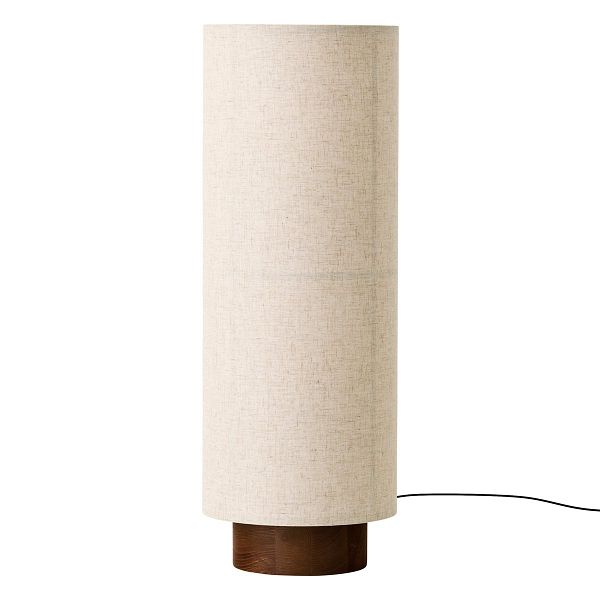 Hashira floor lamp, raw linen