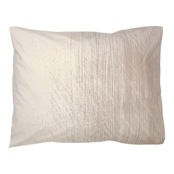 Kuiskaus pillow case, 50 x 60 cm, grey - off white