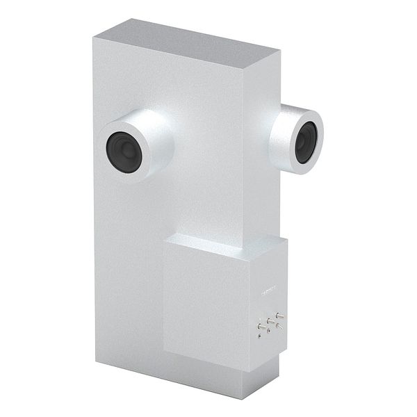 Brutalist Sculpture speaker, metal