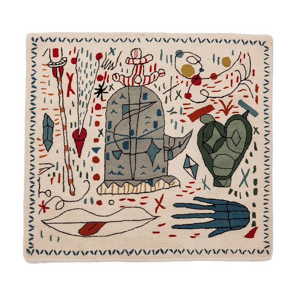 Hayon x Nani tapestry, 130 x 120 cm, multicolor