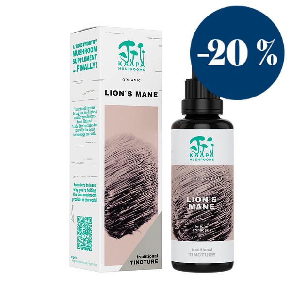 Lion's mane soma -uute, 50 ml