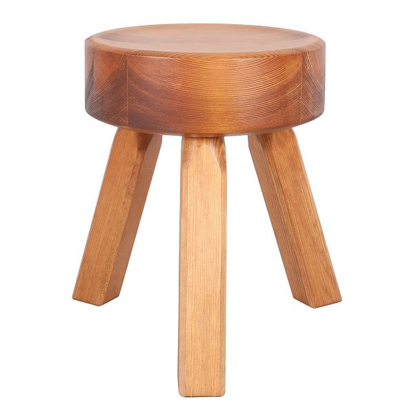 AML stool, oiled pine