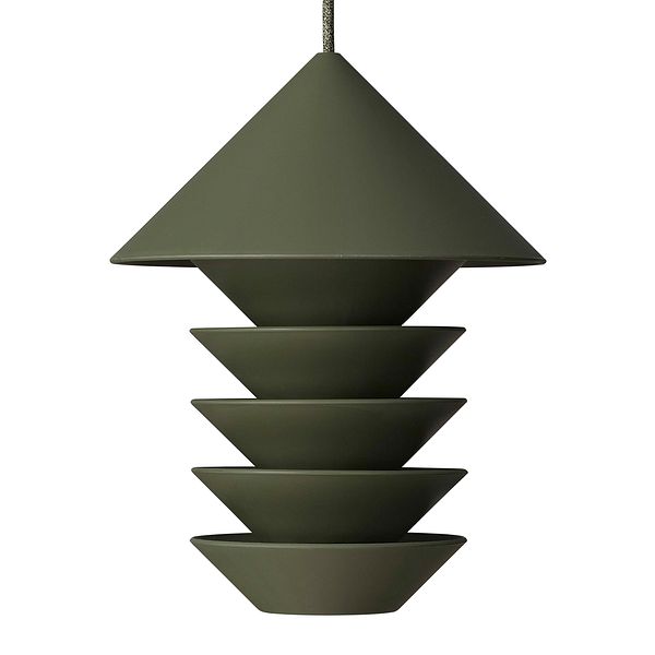 Bird Silo feeder, green