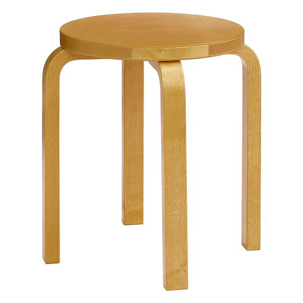 Aalto stool E60, honey