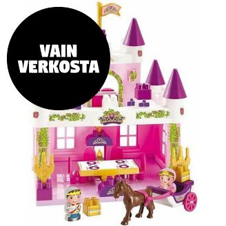 Leikkisetti prinsessalinna