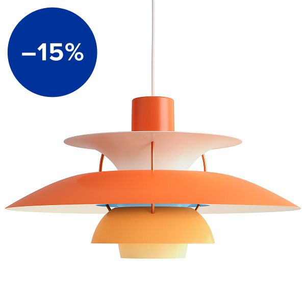 PH 5 pendant, orange