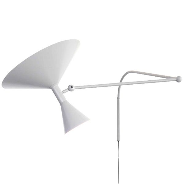 Lampe de Marseille wall lamp, white