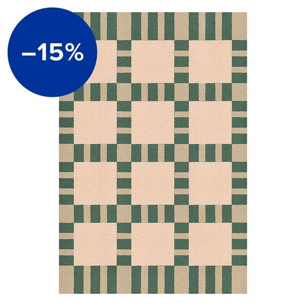 Evelina Kroon Korean Chives jute rug