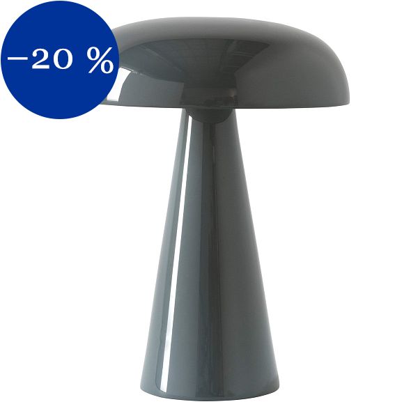 Como SC53 portable table lamp, stone blue