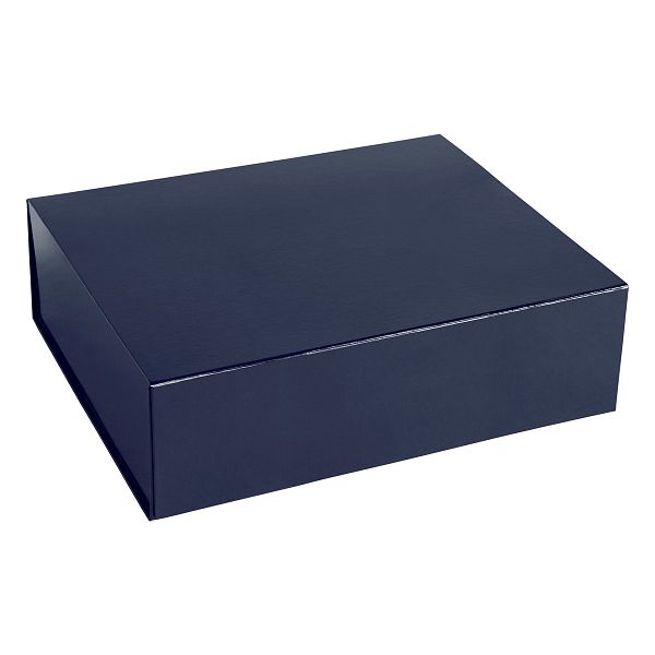 Colour Storage box, L, midnight blue