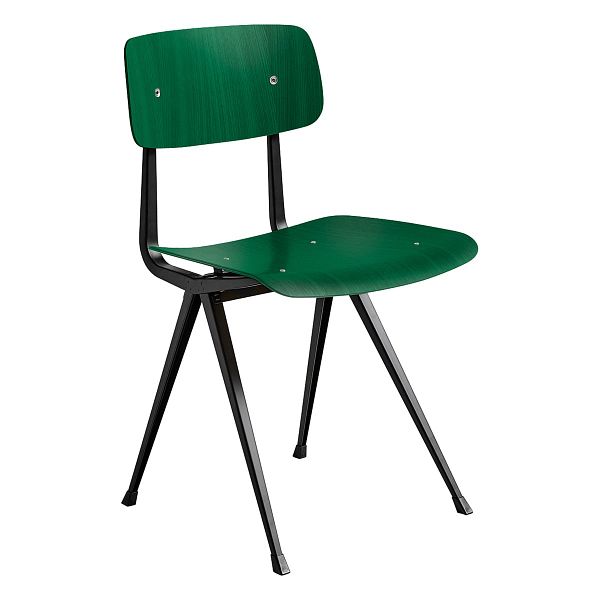 Result chair, black - forest green