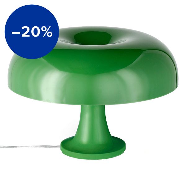 Nessino table lamp, green, special edition