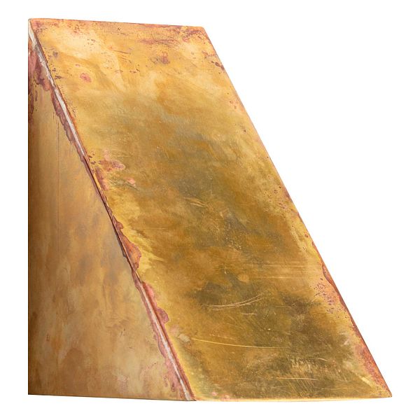 Oxid outdoor wall lamp, brass