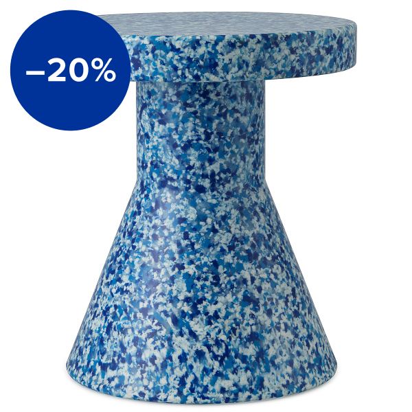 Bit stool, cone, blue