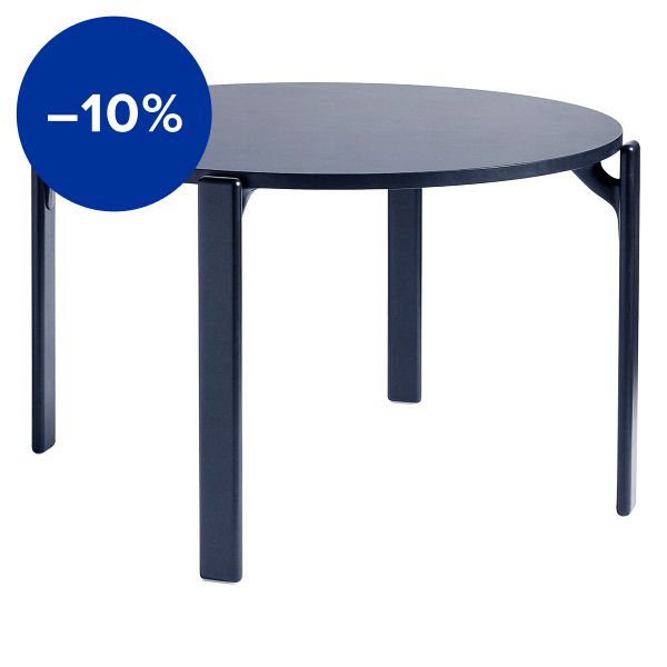 Rey table, 128 cm, deep blue - royal blue