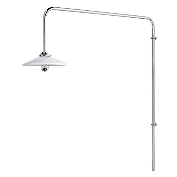 Hanging Lamp N°5, chromed steel