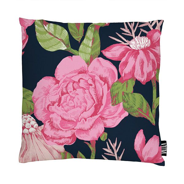 VALLILA KORISTETYYNYNPÄÄLLINEN LUPAUS 43X43CM PINKKI