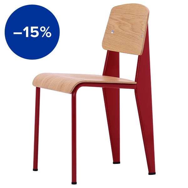 Standard chair, Japanese red - oak