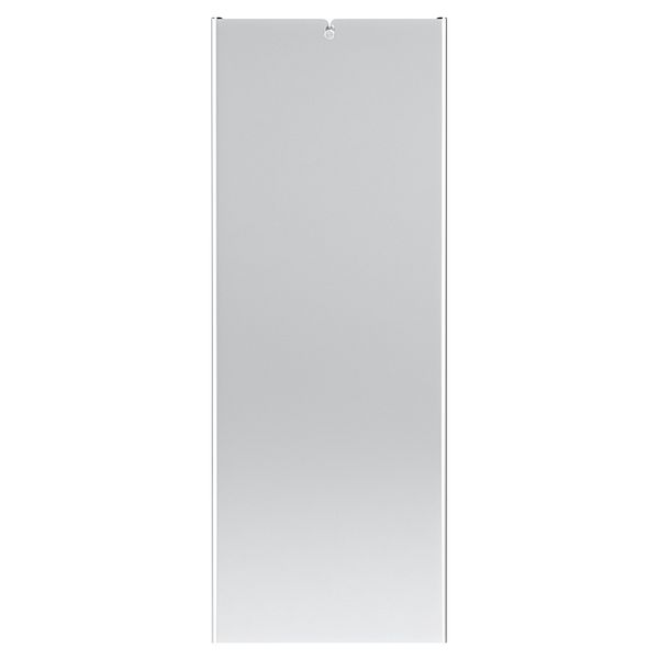 Memory mirror, large, polished stainless steel