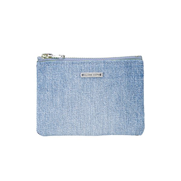 Kukkaro Globe Hope Uppura, denim