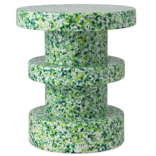 Bit stool, stack, green