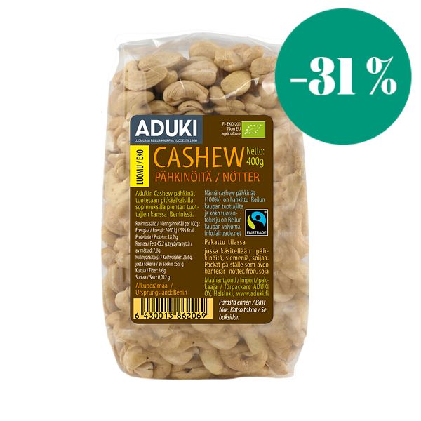 Cashew-pähkinä, 400 g