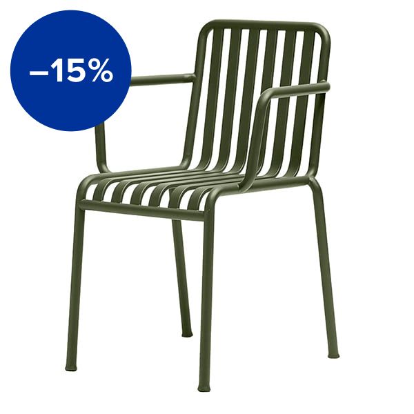 Palissade armchair, olive