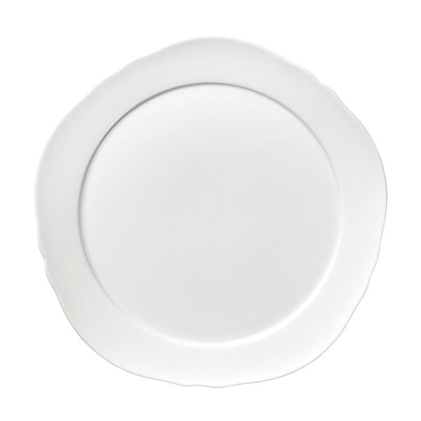Silhouette plate, S, 20,6 cm, white