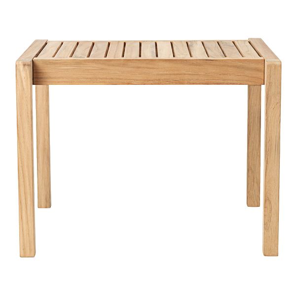 AH901 Outdoor side table/stool, 59,5 x 48,5 cm, teak