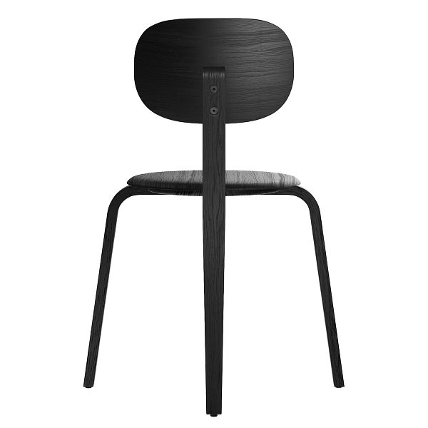 Afteroom Plywood dining chair, black ash