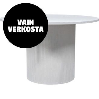 Ruokapöytä Tenstar Siera valkoinen