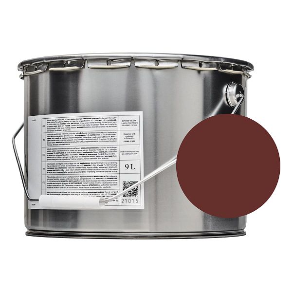 Interior paint, 9 L, 025 OSCAR - deep burgundy