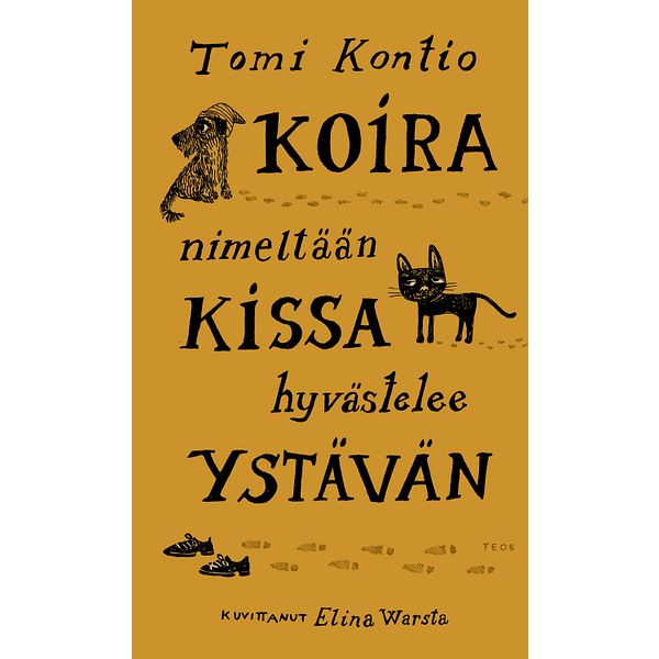 Koira nimeltään Kissa hyvästelee ystävän