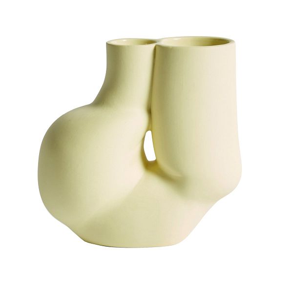 W&S Chubby vase, soft yellow