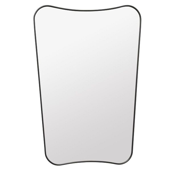 F.A. 33 mirror, 54 x 80 cm, black brass