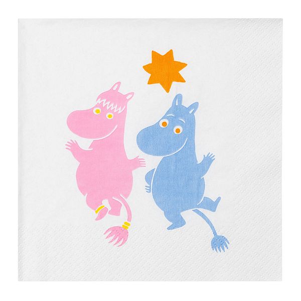 Tovagliolo di carta Moomin, 33 cm, Party