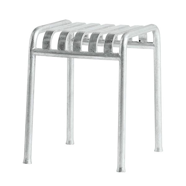 Palissade stool, hot galvanised