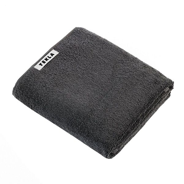 Hand towel, charcoal grey