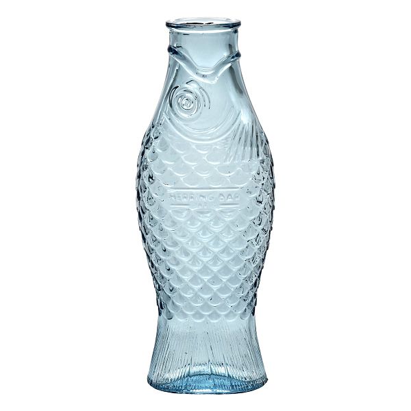 Fish & Fish bottle, blue