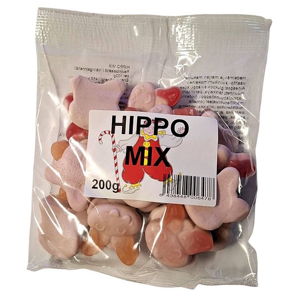 HIPPO MIX KARKKIPUSSI 200G