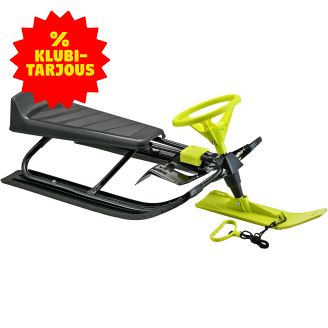 Rattikelkka Future TT Sport vihreä/musta