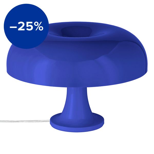 Nessino table lamp, Klein blue, special edition