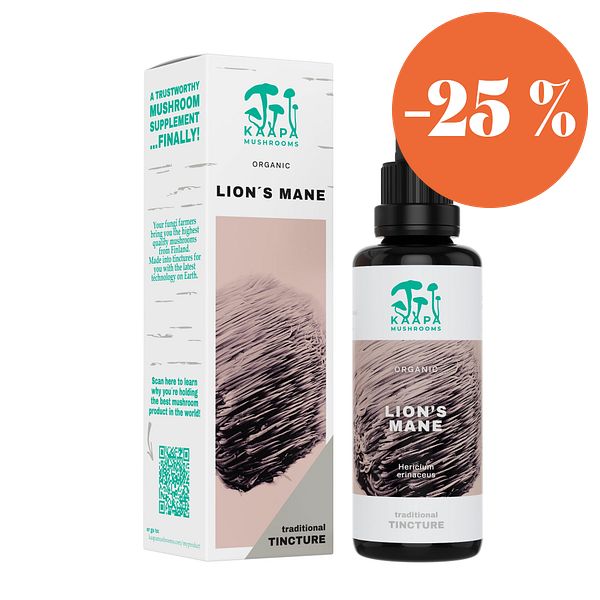 Lion's mane soma -uute, 50 ml