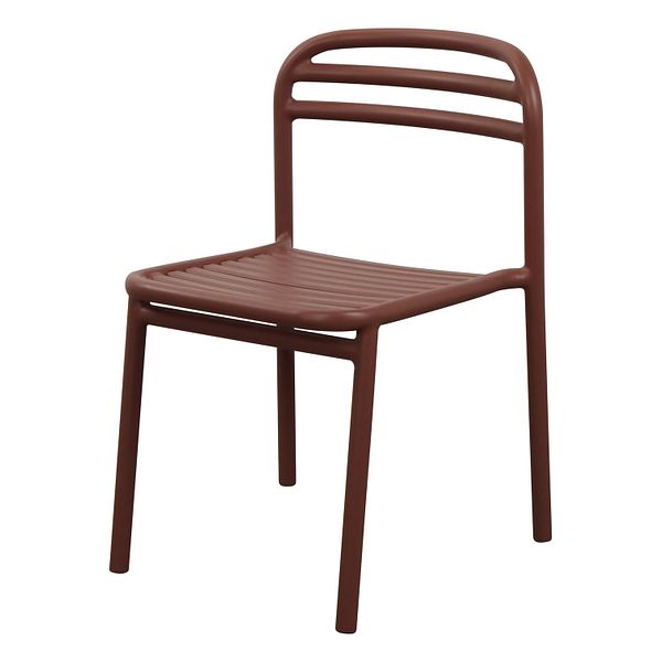 Bliss chair, desert red