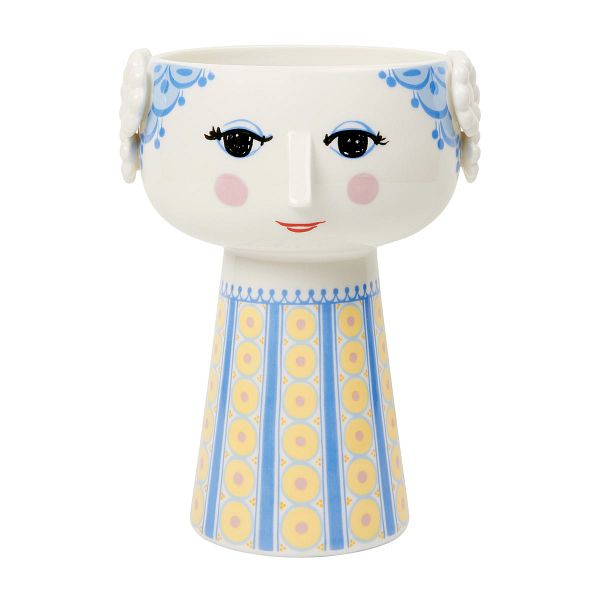Eva vase, 18,5 cm, blue
