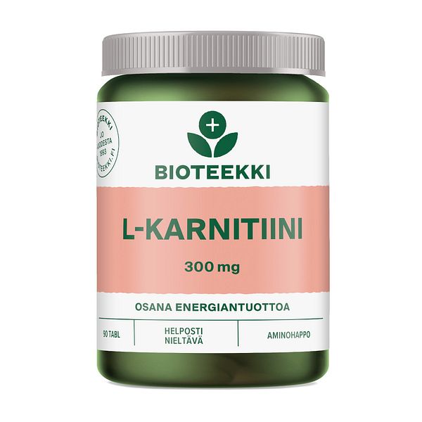 Bioteekki L-Karnitiini 90 tabl.