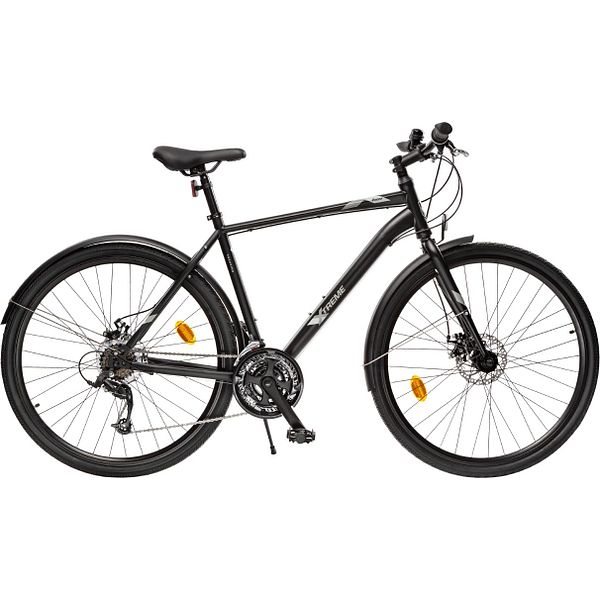 Rocco hybridipyörä 21 vaihdetta 28" musta 52 cm