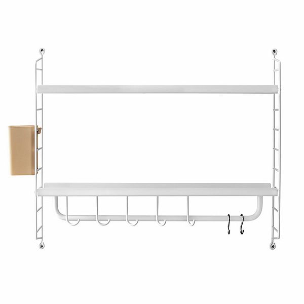 String Bathroom set, white