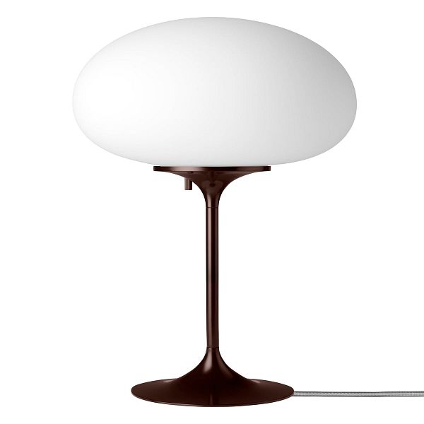 Stemlite table lamp, 42 cm, dimmable, black red